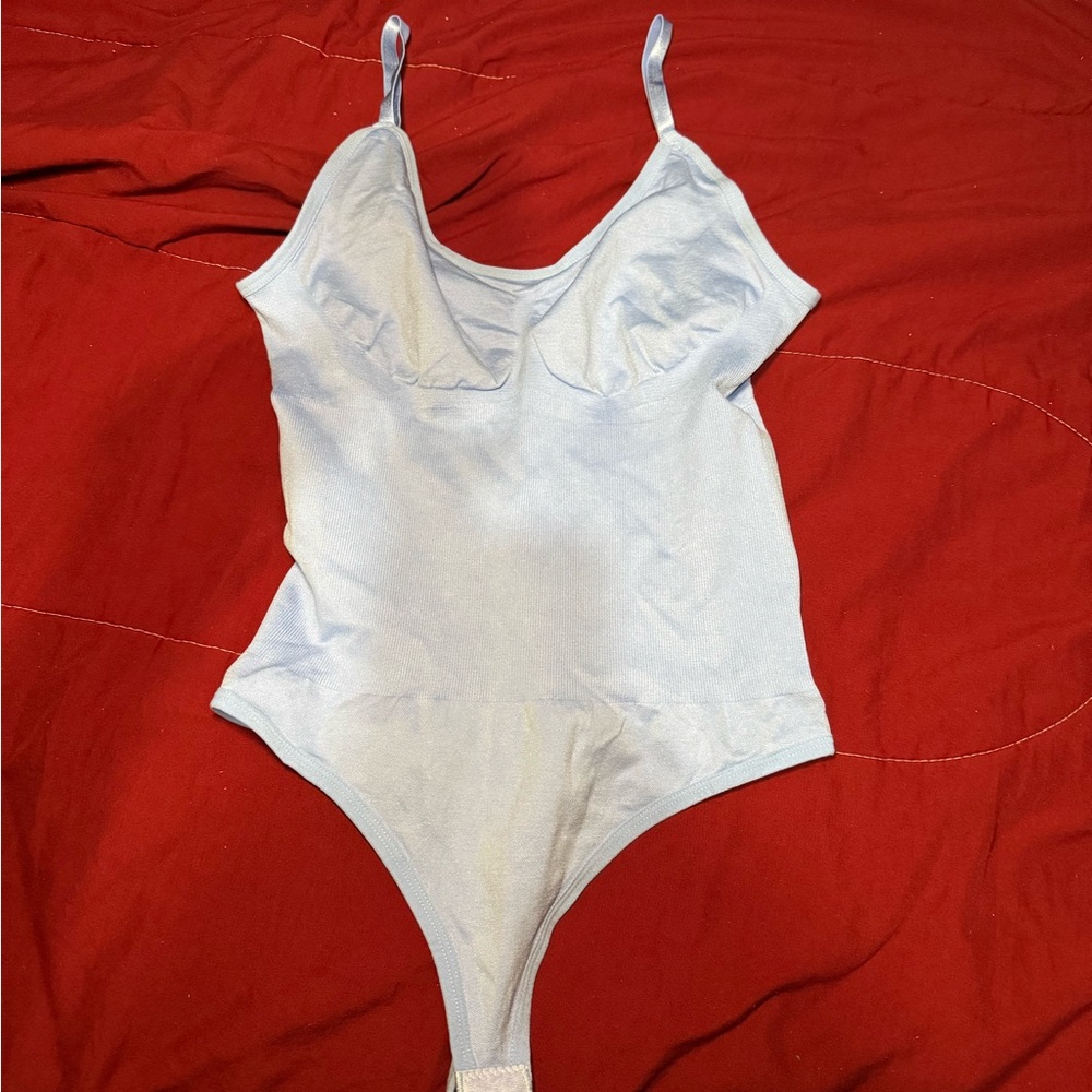Light Blue Women's Bodysuit